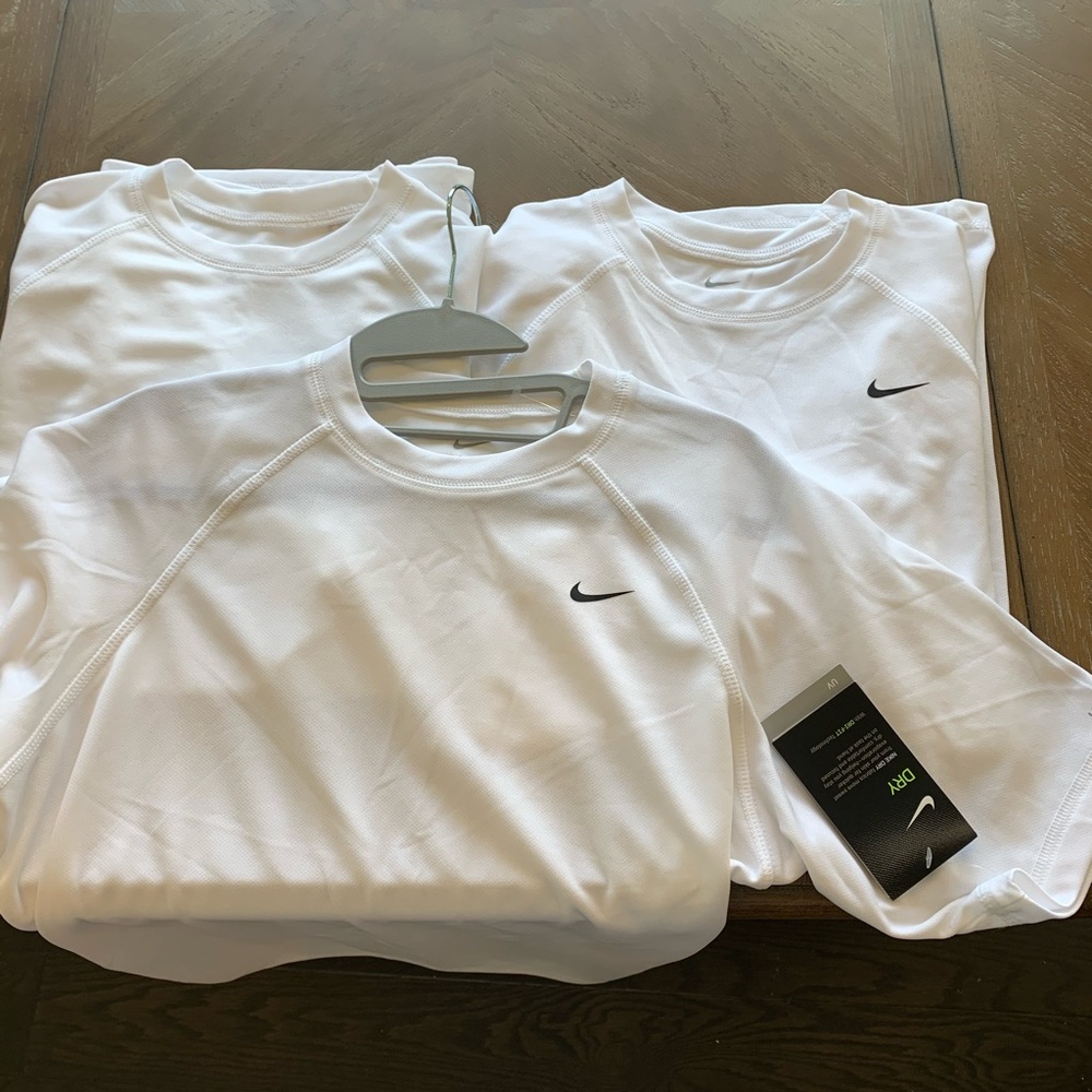 (3) Nike dri fit tee shirts